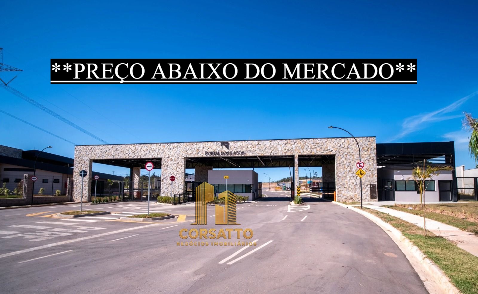 Terreno à Venda Condomínio Portal dos Lagos 